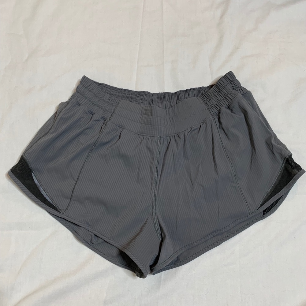 Grey Hotty Hot Lululemon Shorts 2.5